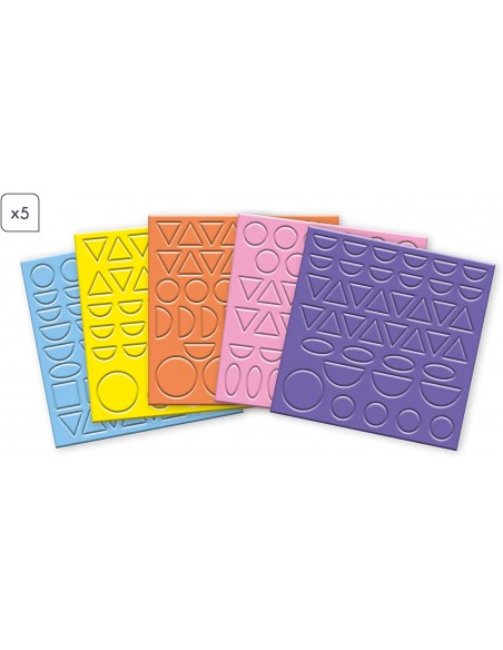 Juego creativo pegatinas geométricas - Janod J07740