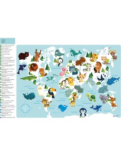 Puzzle magnético Minikids - Janod J05468 2