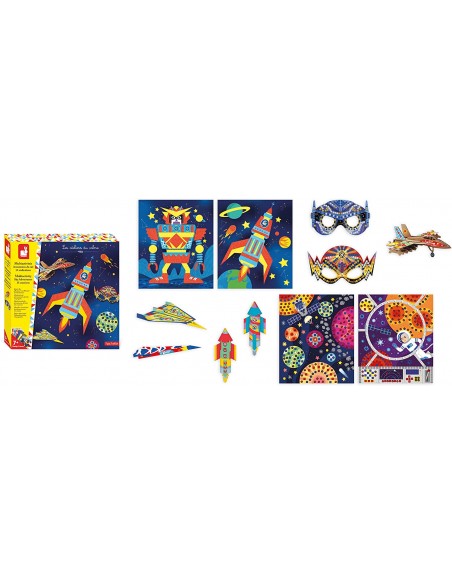 Juego de manualidades Multiactividades aventureros del cielo - Janod J07876