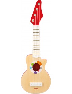 Guitarra infantil de madera Rock Confetti - Janod J07644 2