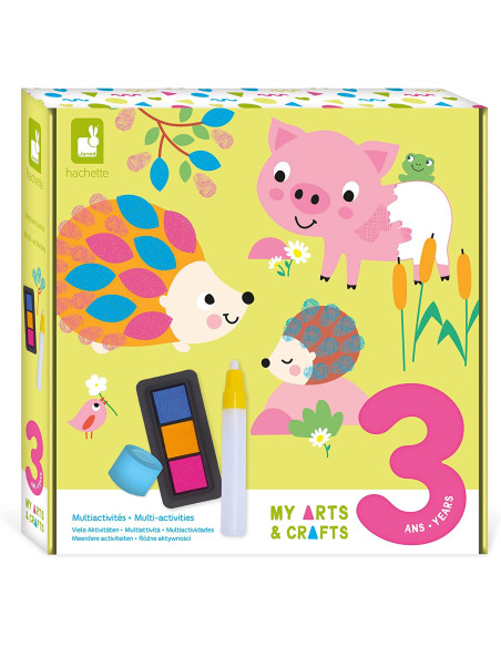 Juego creativo Multiactividades 3 años My Arts & Crafts - Janod J07746