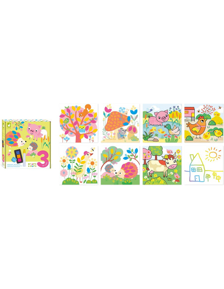 Juego creativo Multiactividades 3 años My Arts & Crafts - Janod J07746