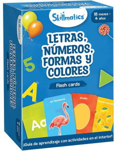 Juego de cartas : letras , números , formas y colores - Ludilo