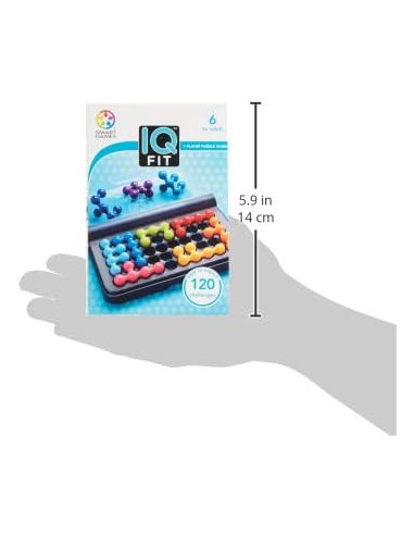 Juego de mesa Rompecabezas IQ FIT - Smart Games
