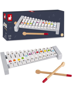 Instrumento Musical Xilófono de madera y metal - Janod J07604