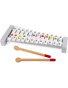 Instrumento Musical Xilófono de madera y metal - Janod J07604 2