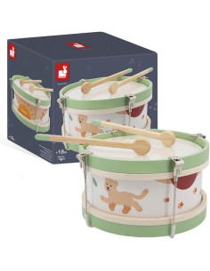 Tambor infantil de madera Sunshine - Janod J07617
