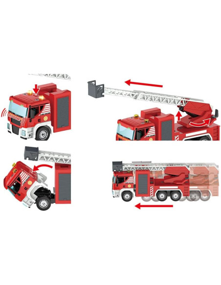 Giros DIY Camión de Bomberos Luces y Sonidos 95 Pzas. - Giros G157099