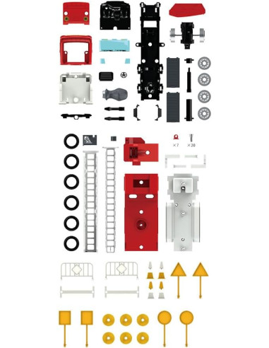Giros DIY Camión de Bomberos Luces y Sonidos 95 Pzas. - Giros G157099