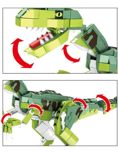 Dino Velociraptor para Construir 535 pzas - Giros G157419