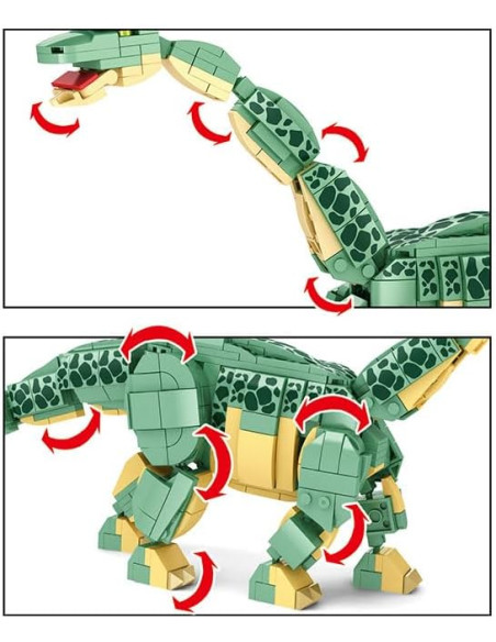 Dino Brontosaurus para Construir 589 pzas. - Giros 157426