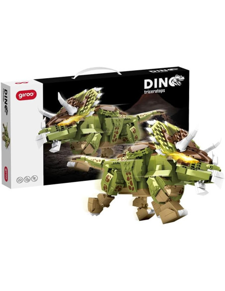 Dino Triceratops para construir 442 pzas. - Giros G157433