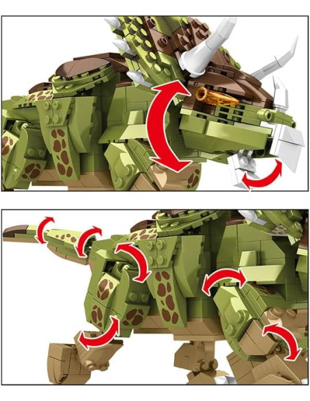 Dino Triceratops para construir 442 pzas. - Giros G157433