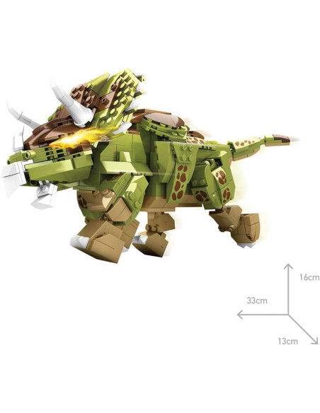 Dino Triceratops para construir 442 pzas. - Giros G157433