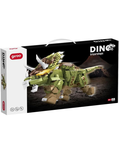Dino Triceratops para construir 442 pzas. - Giros G157433