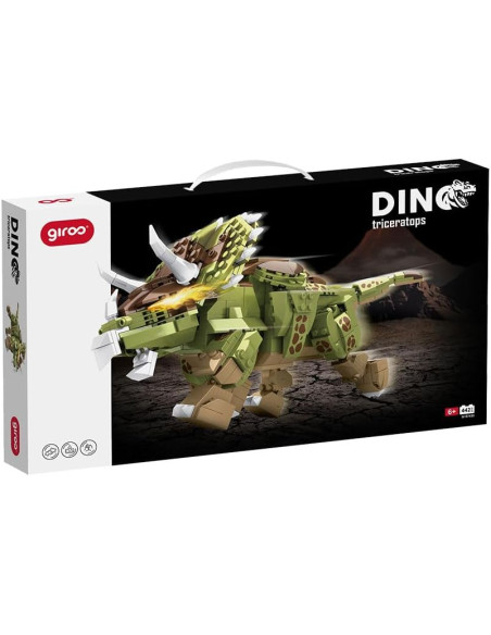 Dino Triceratops para construir 442 pzas. - Giros G157433