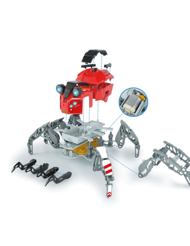 Araña Robot para construir Spider Bot - Stemm XT3803312 Araña Robot para construir Spider Bot - Stemm XT3803312
