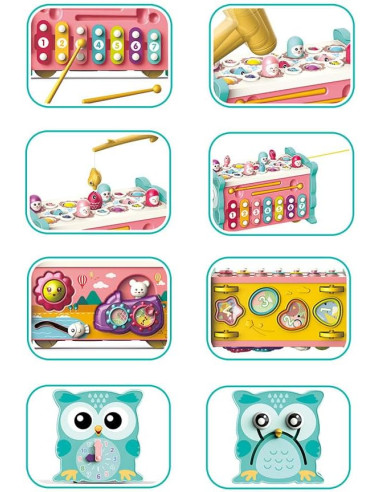 Caja Mágica Búho de Ritmos Musical 8 en 1 - G157242 Caja Mágica Búho de Ritmos Musical 8 en 1 - G157242