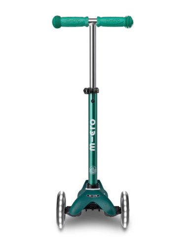 Patinete Micro Mini Deluxe Eco Verde Led  - Micro MMD164