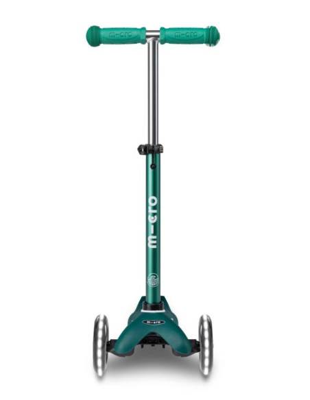 Patinete Micro Mini Deluxe Eco Verde Led  - Micro MMD164