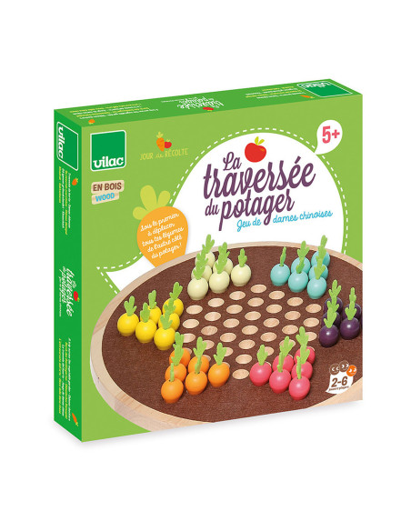 Juego de mesa Damas Chinas Cruzando el Huerto - Día de Cosecha - Vilac 2165