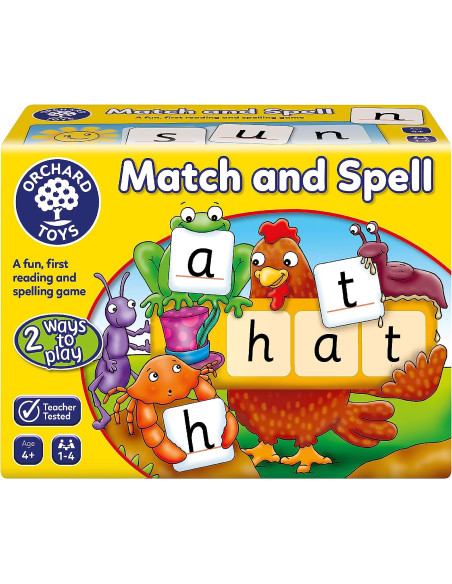 Juego busca y deletrea match and spell - Orchard Toys