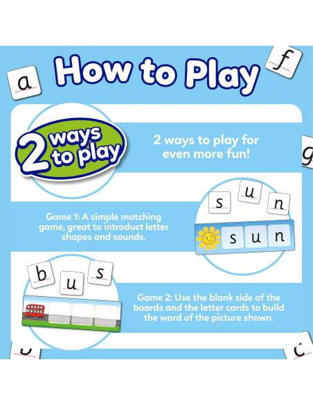 Juego busca y deletrea match and spell - Orchard Toys