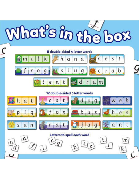 Juego busca y deletrea match and spell - Orchard Toys