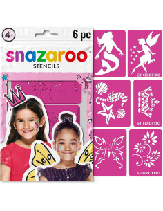 Plantillas de Pintura Facial Fantasía set 6 - Snazaroo