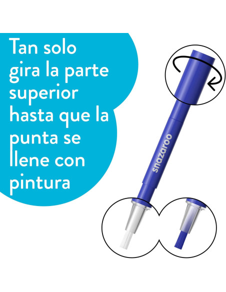 Set de 3 rotuladores de Maquillaje de Fantasía corporal - Snazaroo