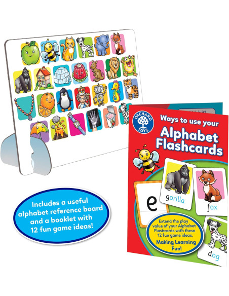 Juego educativo Alfabeto Flashcards - Orchard Toys