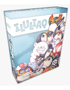 Juego educativo de cartas Iluliaq ¡Lanza cartas sobre el Iceberg ! - Pif Games