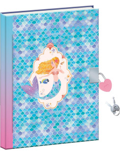 Juego de Manualidades y Decoración - Cuaderno Diario Secreto Magic Ocean - Janod 09109