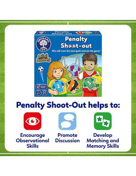 Juego Educativo Penalty Shoot Out - Orchard Toys