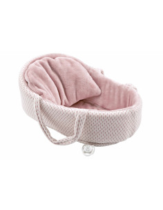 Muñeca Elegance 40 cm Andie Rosa con Capazo y Mecanismo de Lloro Try me - Arias 60812 2