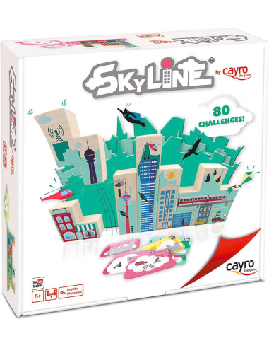 Juego para Apilar y Encajar - Estimula la creatividad - Cayro 7071