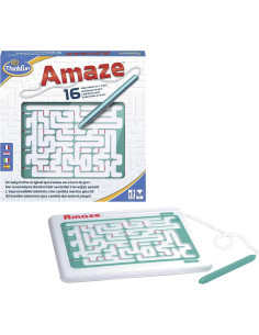 Juego de Lógica Laberinto ThinkFun - 16 laberintos - Ravensburger