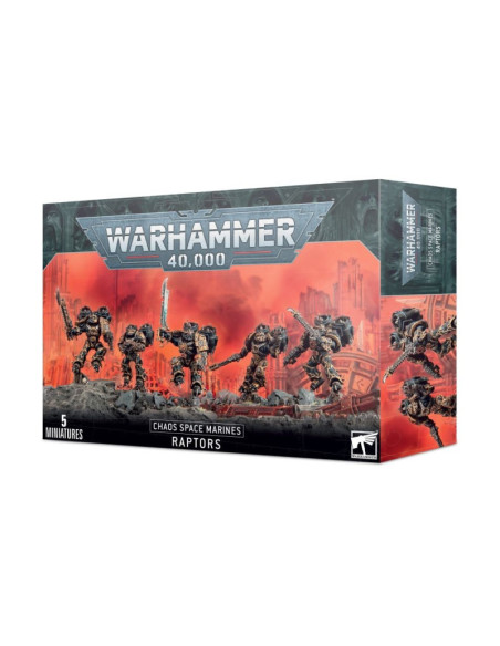 Miniaturas - Chaos Space Marines - Raptors - Warhammer 43-13