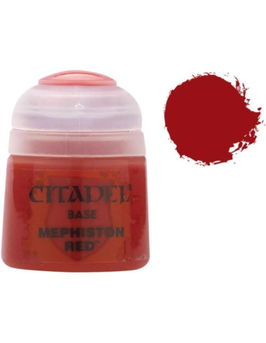 Pintura Citadel 12 ml - Base Mephiston Red - Warhammer 21-03