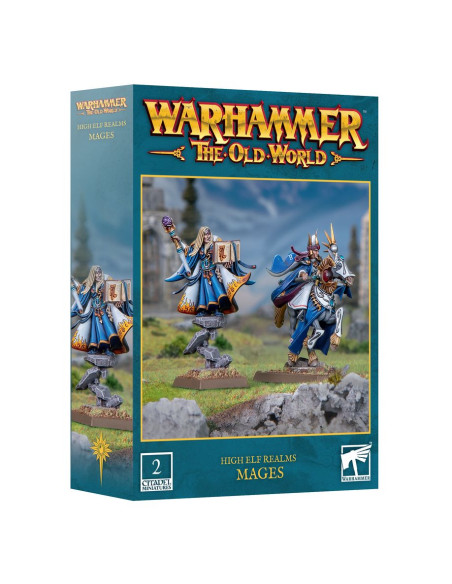 Juego Miniaturas Warhammer - High Elf Realms - Mages - Warhammer 13-07