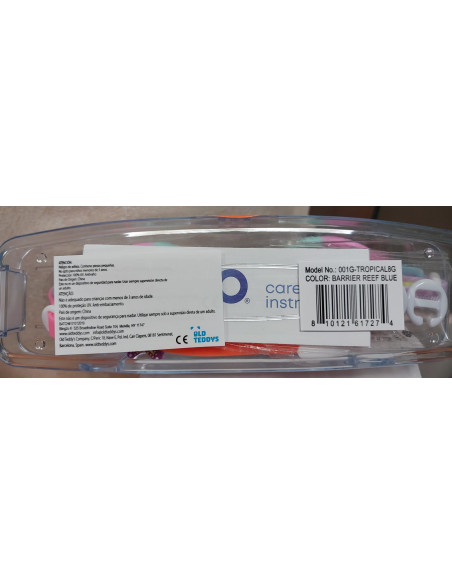 Gafas de Natación infantiles Tropical Barrier Reef Blue - Bling2O  61727