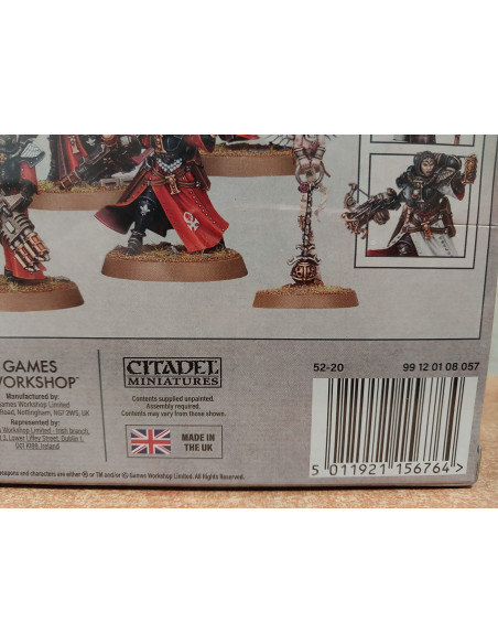 Miniaturas para pintar - Escuadra de Dominias de las Adepta Sororitas - Warhammer 52-20