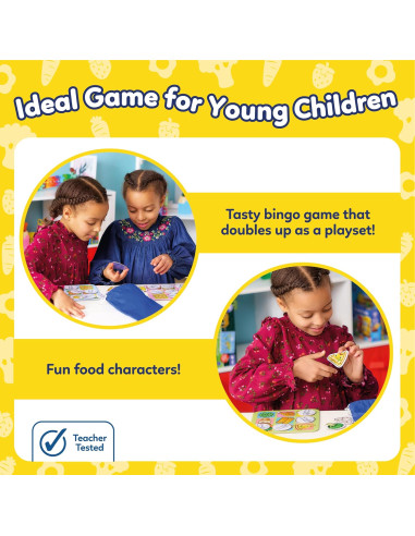 Bingo para Niños - Fun Food Bingo -...