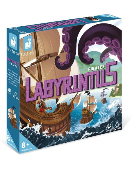 Juego de Mesa de Piratas - Labyrintus Pirates - Janod 2463