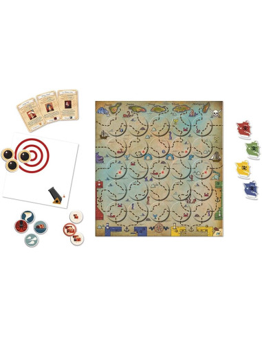 Juego de Mesa de Piratas - Labyrintus Pirates - Janod 2463