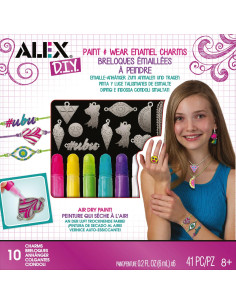 Kit Creativo Pinta Tus Talismanes con Esmalte - Alex
