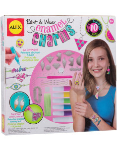 Kit Creativo Pinta Tus Talismanes con Esmalte - Alex 2