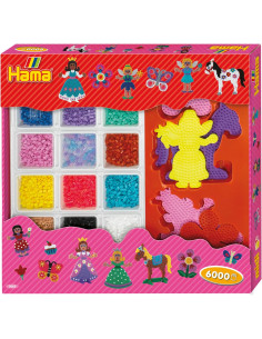 Hama Juego de Manualidades - Caja de Iniciaición 6000 piezas - Hama 3063