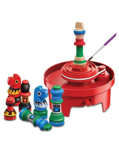 Juego de Manualidades - Diseña Tu Juego de Ajedrez - Chess Designer Kit - 4M