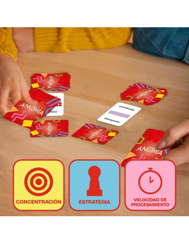 Juego de Cartas - Percepción visual y Velocidad - Anomia - Lúdilo